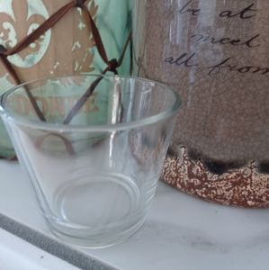 Four Votive Holders candle home decor